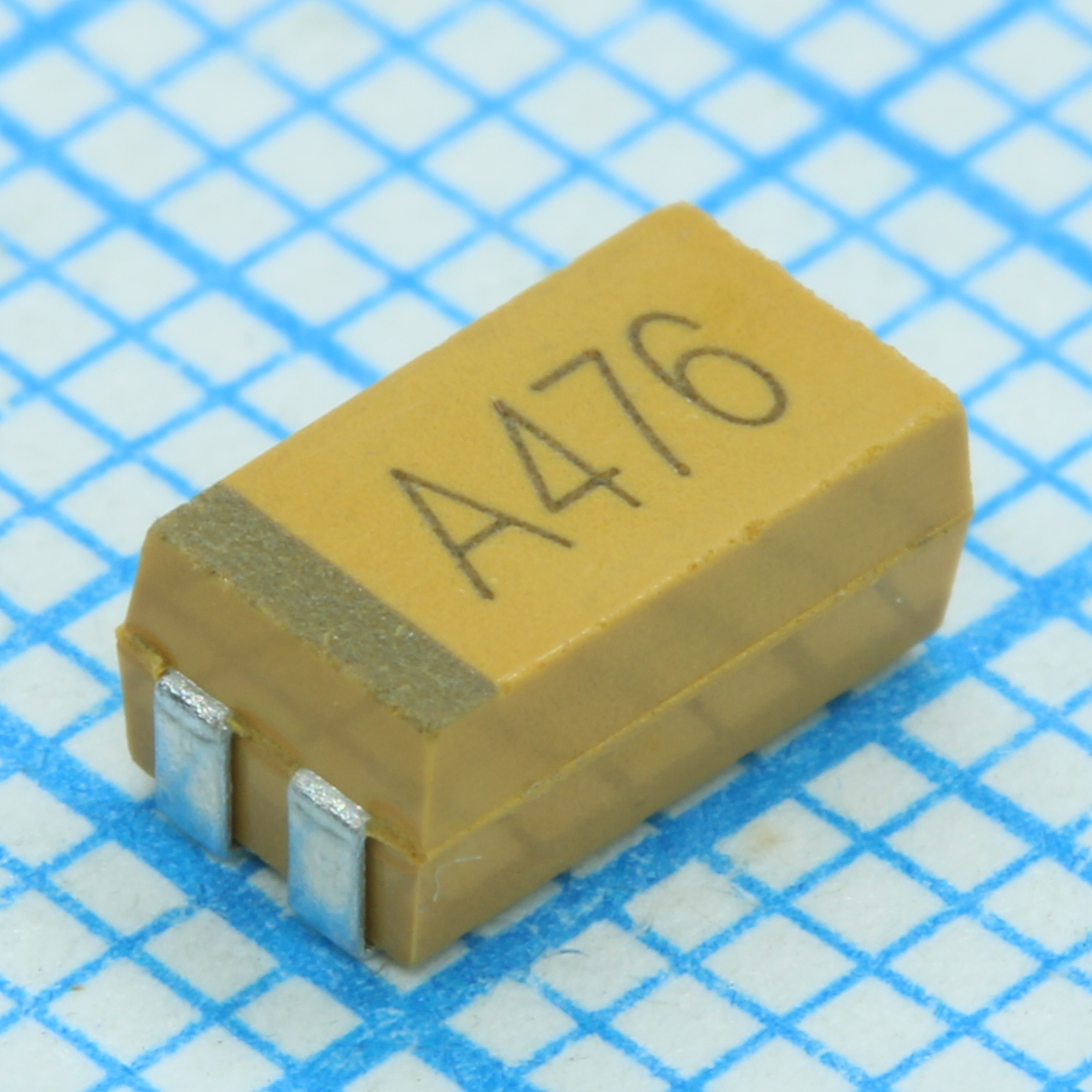 TPSC686K016R0200 - ЧИП-конденсатор танталовый 68мкФ 16В типоразмер C ±10% (6х3.2х2.6мм) SMD 6032-28 0.2Ом 125°С лента на катушке