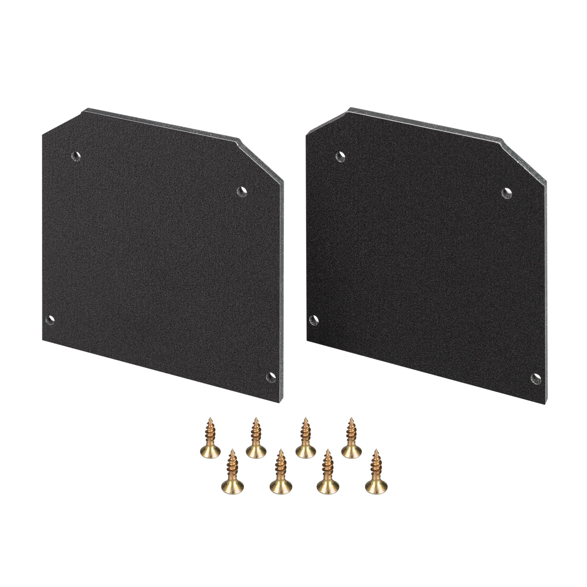 Заглушка MAG-STRETCH-45 035474 - Боковая заглушка для профиля-держателя MAG-STRETCH-45. Материал Алюкобонд, цвет черный. В комплекте 2 штуки, 8 шурупов. Цена за комплект.