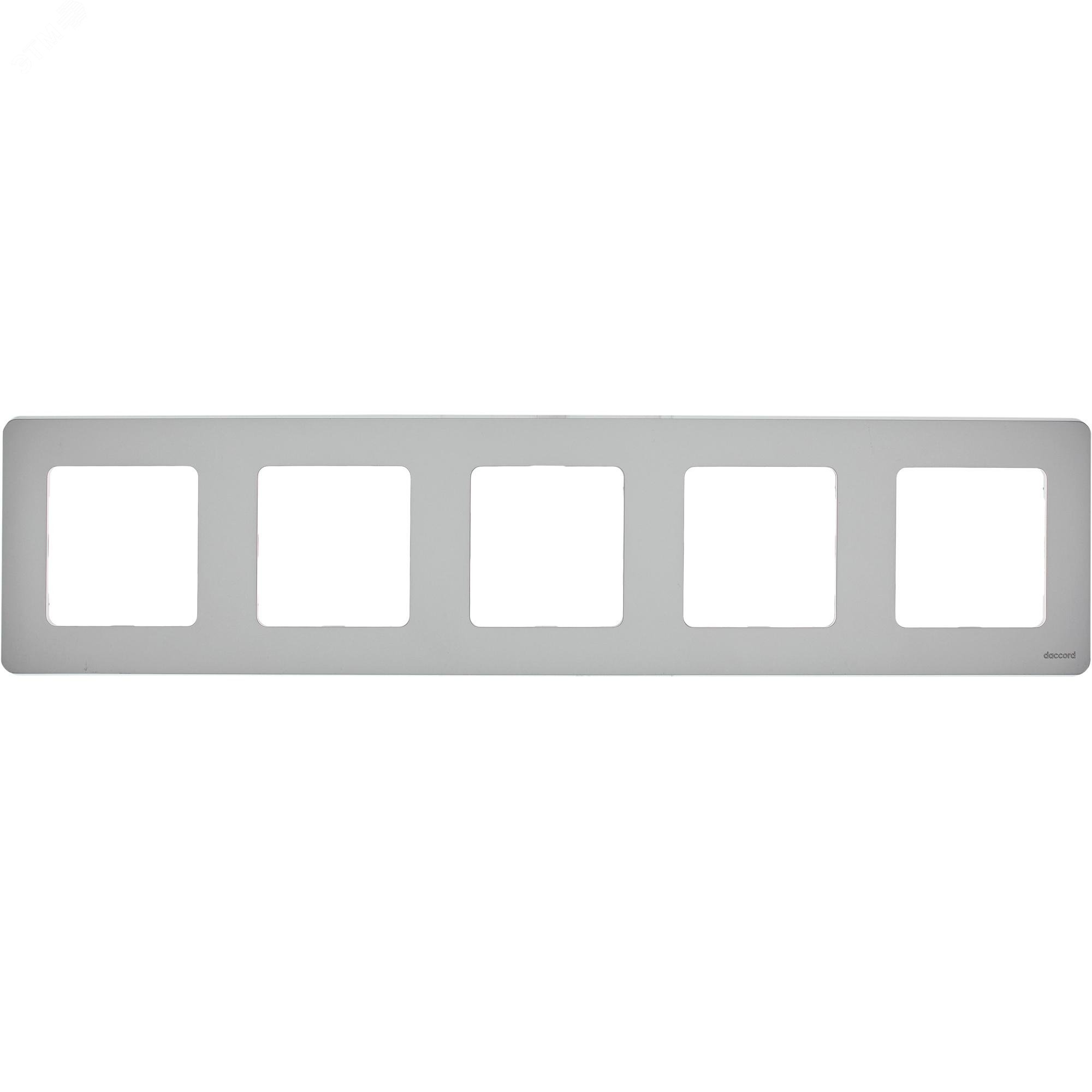 Рамка 5-м Inspiria алюм. Leg 673972