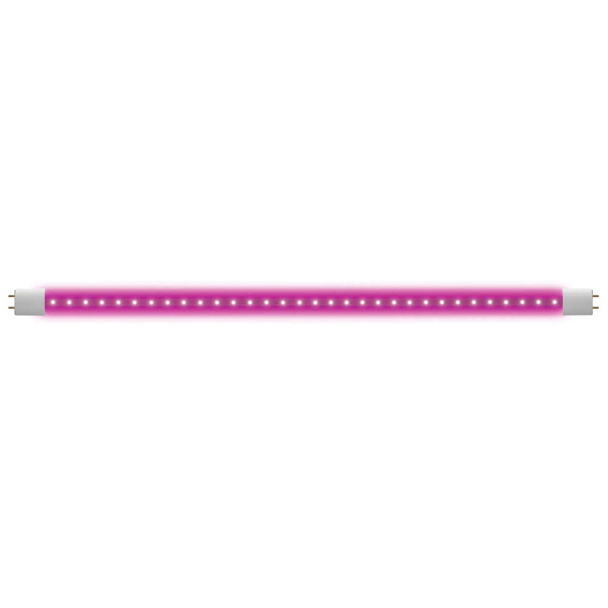 Лампа светодиодная для растений 9W LED-T8-9W/SPSB/G13/CL PLP30WH Форма T8, прозрачная. Спектр для рассады и цветения.