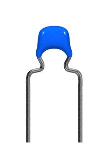 FG28X7R1A225KRT06 - Конденсатор керамический 2.2мкФ 10В X7R ±10% радиальные выводы 5мм 125°С лента в коробке