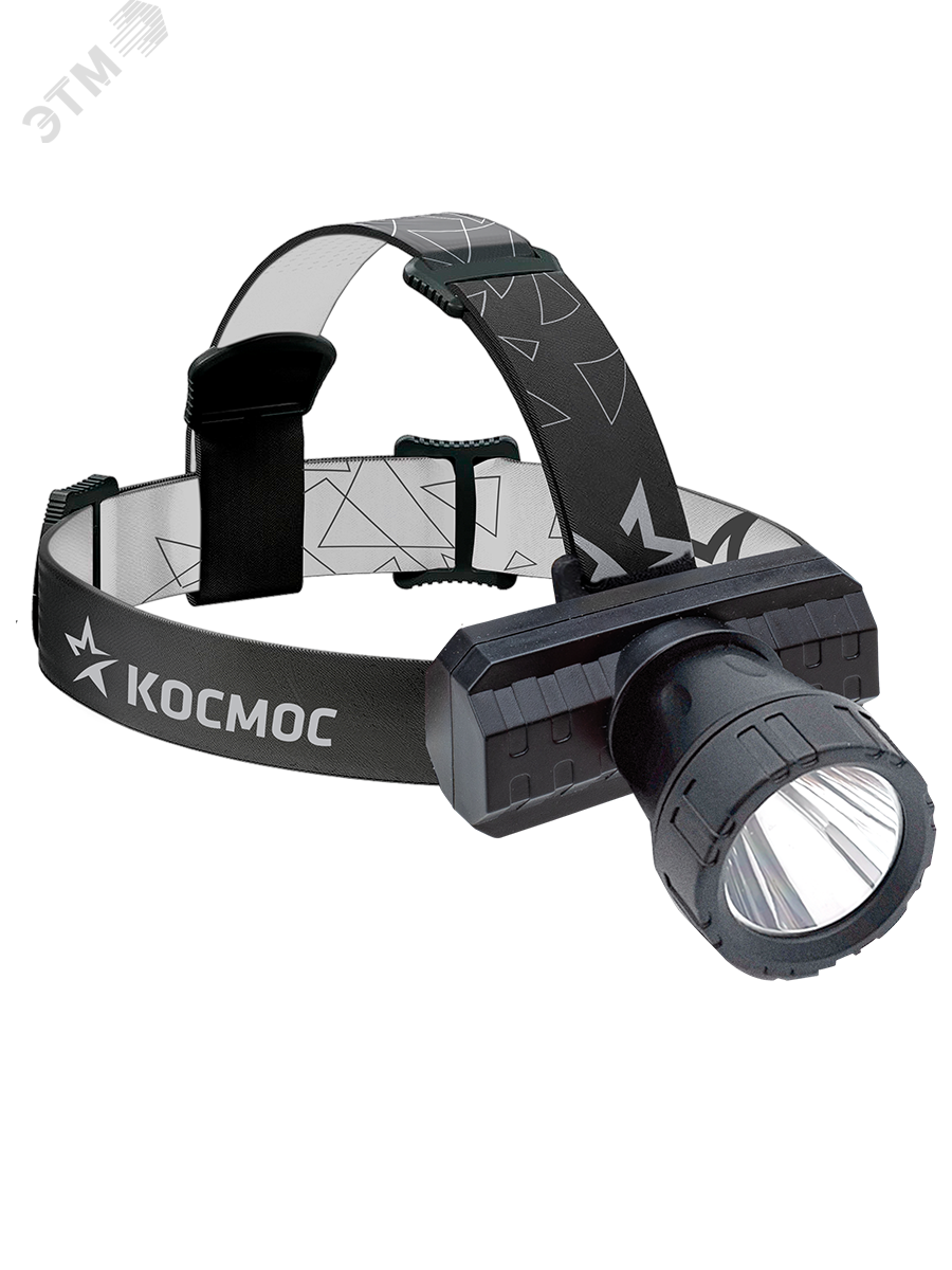 Фонарь аккумуляторный налобный XPE 3Вт литиевый аккум. 0.8А.ч ЗУ Micro USB шнур (в компл.) KocAcHead3W