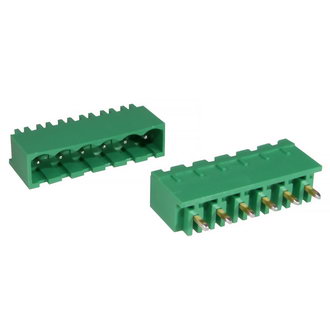2EDGVC-5.0-06P-14-00A(H) - Разъемный клеммный блок на плату, 6 контактов. Серия 2EDGVC-5.0