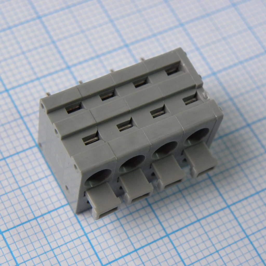 DG211V-5.0-04P-11-00A(H) - Нажимной безвинтовой клеммный блок