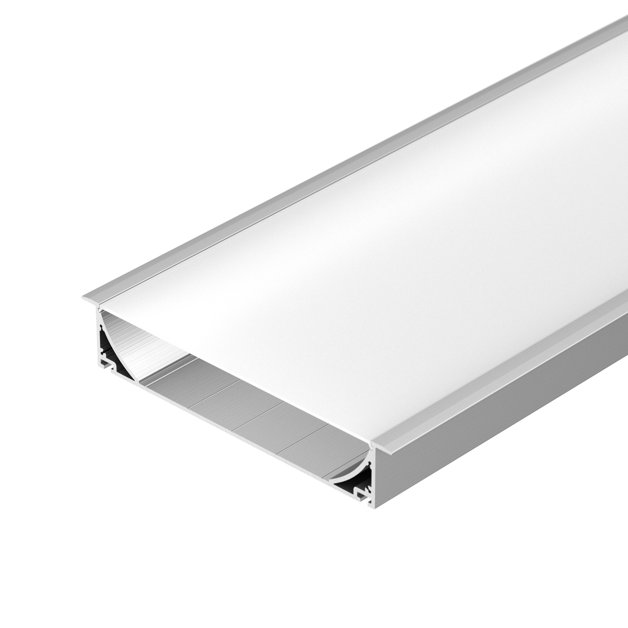 Профиль с экраном ARH-POWER-W200-F-2000 ANOD 027916 - Комплект с экраном. Алюминиевый анодированный встраиваемый профиль для светодиодных лент и линеек. Габаритные размеры (LхWхH): 2000x200x35 мм. Ширина встраиваемой части - 180 мм. Ширина площадки для ле