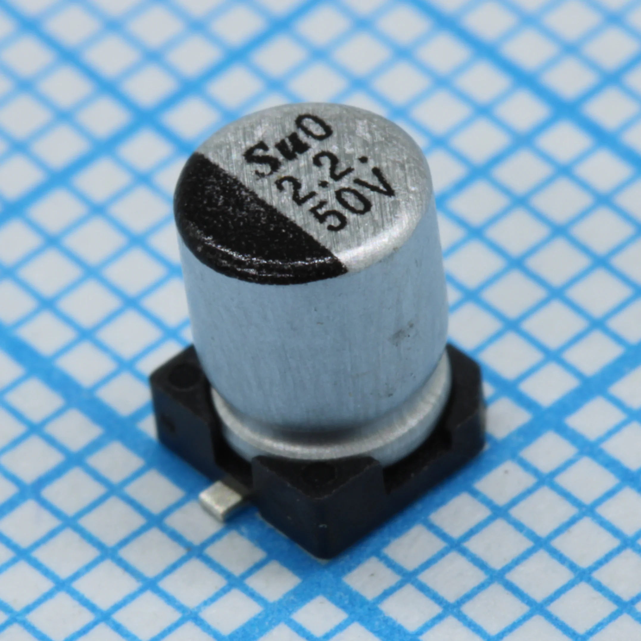 TS13C01H2R2MAT000R - Конденсатор электролитический стандартный 50В 2.2мкФ ±20%, 16мА 2000 часов, SMD 4х5.4мм