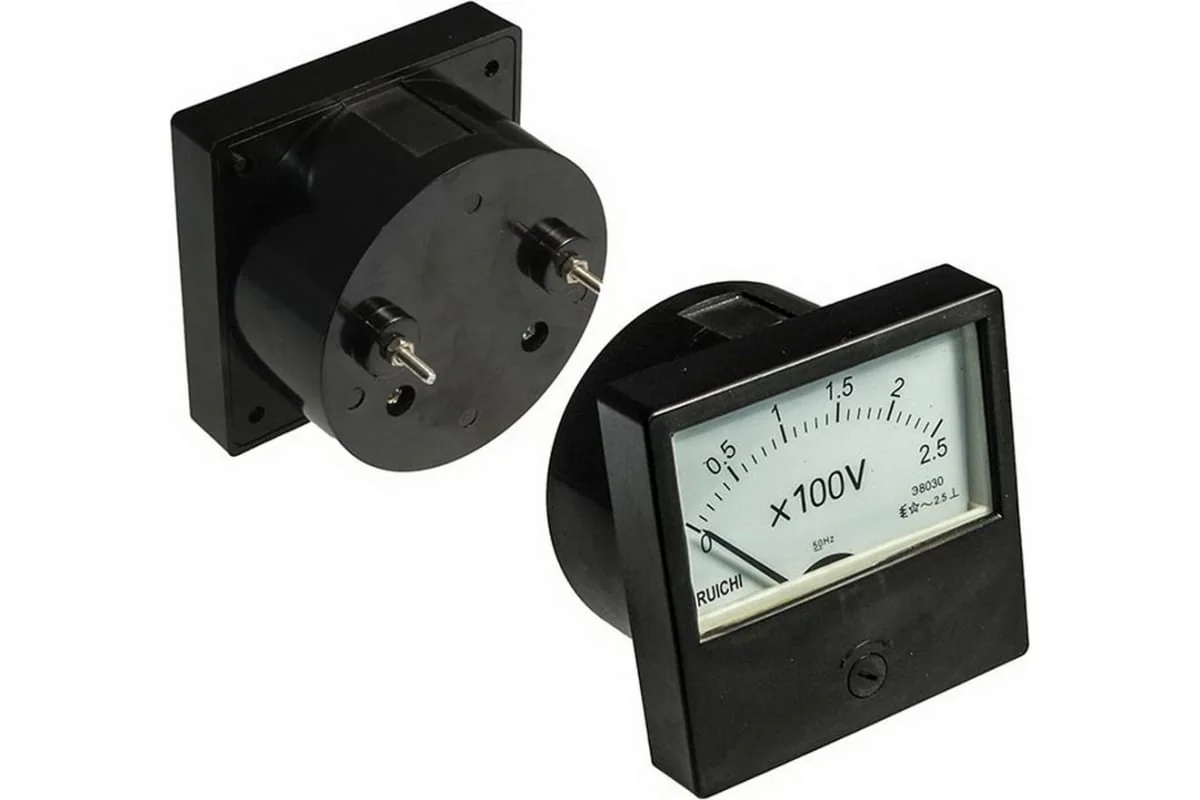 Э8030   250V - Измерительная головка ACV 250V вертикального положения, класс точности 2,5