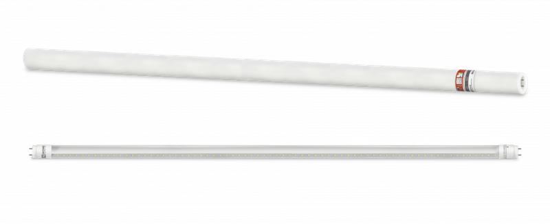 Лампа светодиодная LED-T8-П-PRO 20Вт трубчатая с двухсторонним цоколем прозрачная 4000К нейтр. бел. G13 2000лм 230В 1200мм неповоротн. 4690612030982