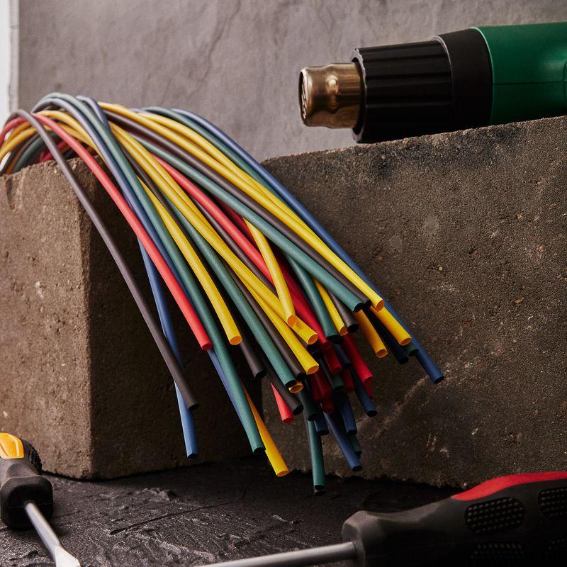 Набор трубок термоусадочных ТУТ 4.0/2.0мм 1м 5 цветов 29-0154