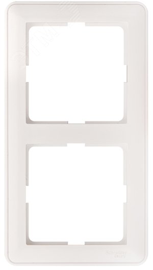 Рамка 2-м W59 бел. SE (КД-2-18) KD-2-18