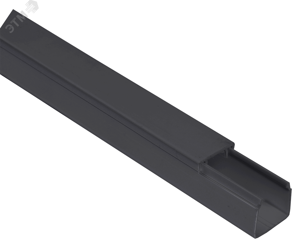 Кабель-канал 15х10 "ЭЛЕКОР" черный (144м) EL-KK10-015-010-1-K02