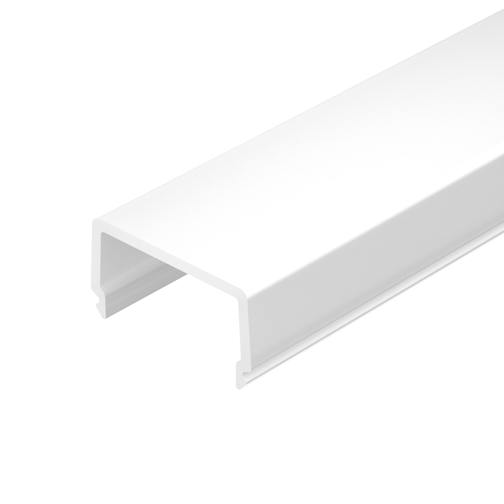 Экран ARH-WIDE-B-H20-2000 Square OPAL 026039 - Матовый экран PC для профиля WIDE-B-H20. Квадратный, длина 2000мм. Цена за 1м.