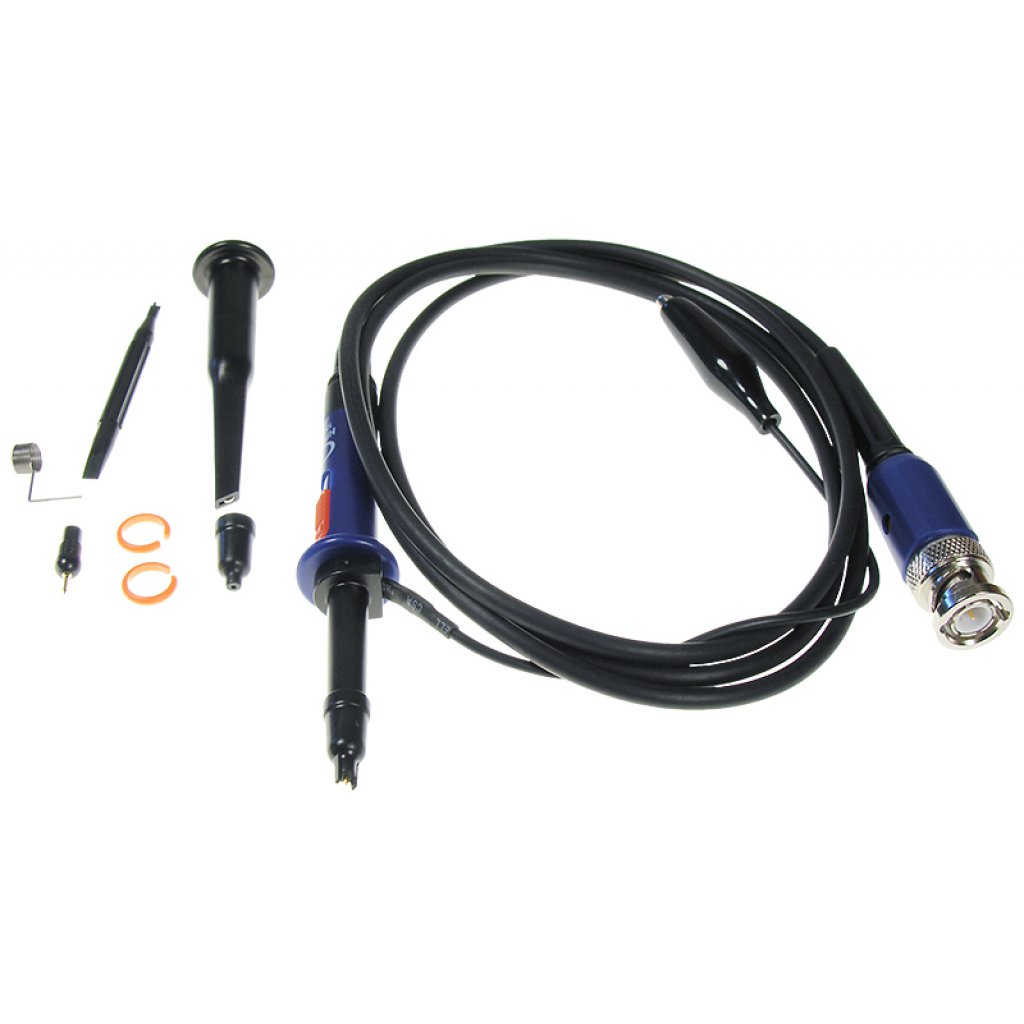 HP-9100 (POSITON X10, 10:1, 100MHZ) - Щуп-делитель к осциллографу 100MГц,  1:1, 1:10