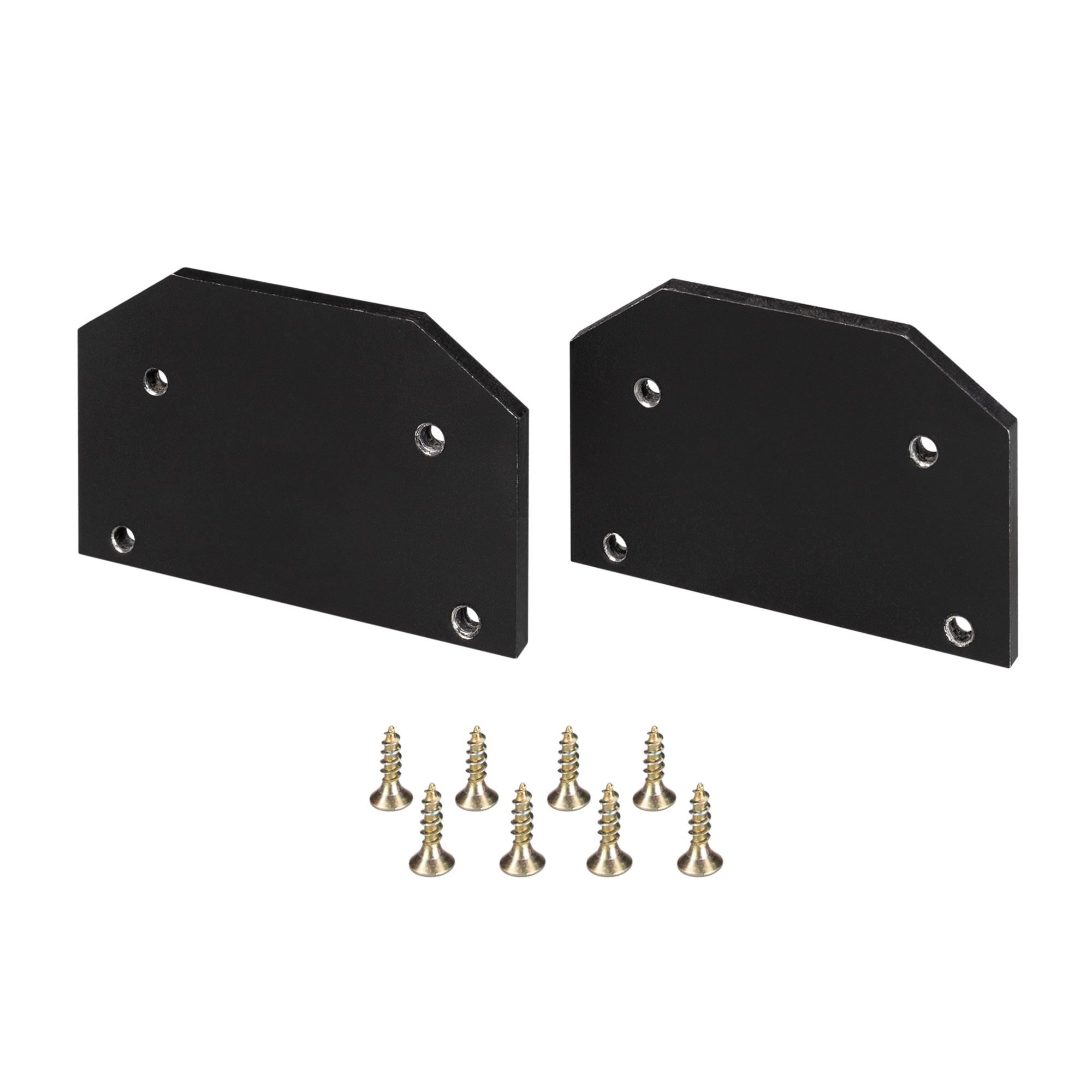 Заглушка LGD-4TR-CAP-STRETCH-BK 033536 - Боковая заглушка для Профиля-держателя LGD-STRETCH-4TR. Материал Алюкобонд, цвет черный. Размеры 65х40мм. В комплекте 2 штуки, 8 шурупов. Цена за комплект.