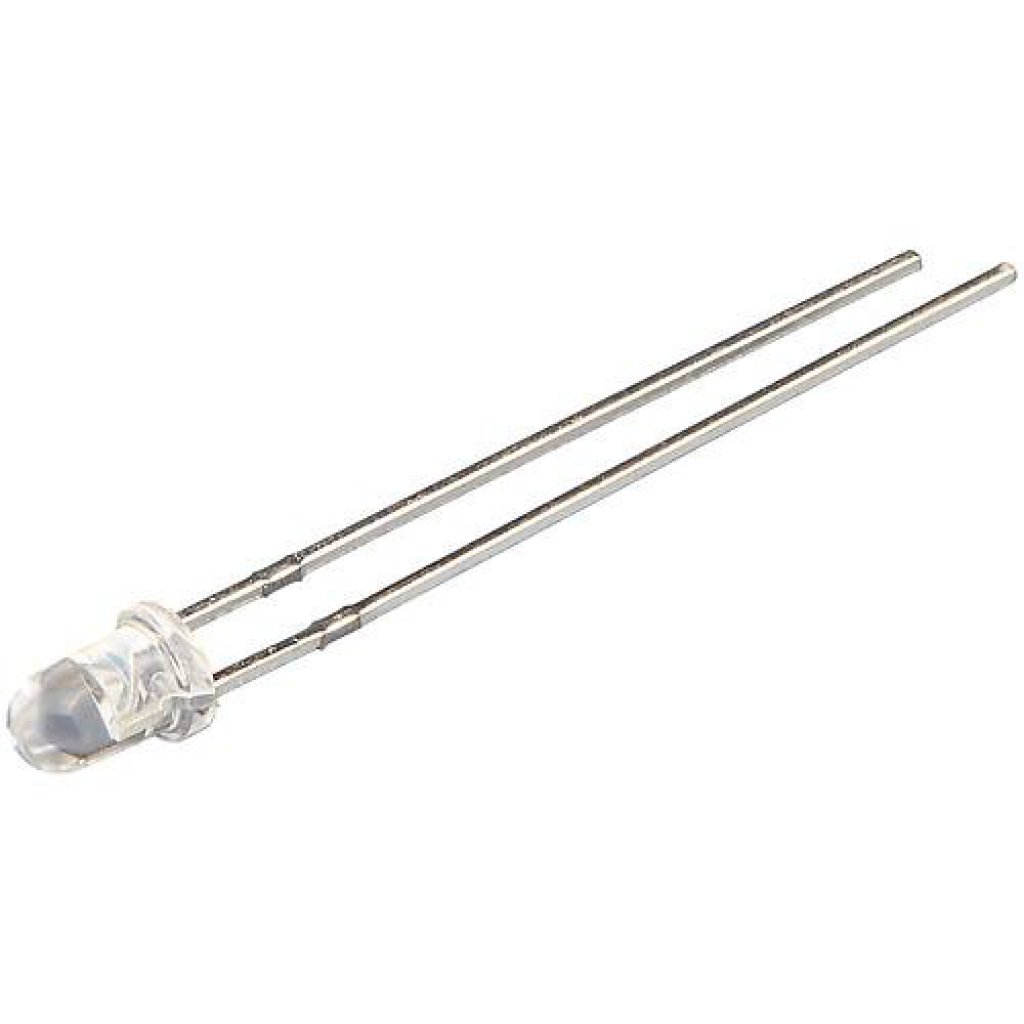 FYL-3014VC - Светодиод 3мм/ультрафиолетовый пурпурный/409нм/120мкд/прозрачный/25°