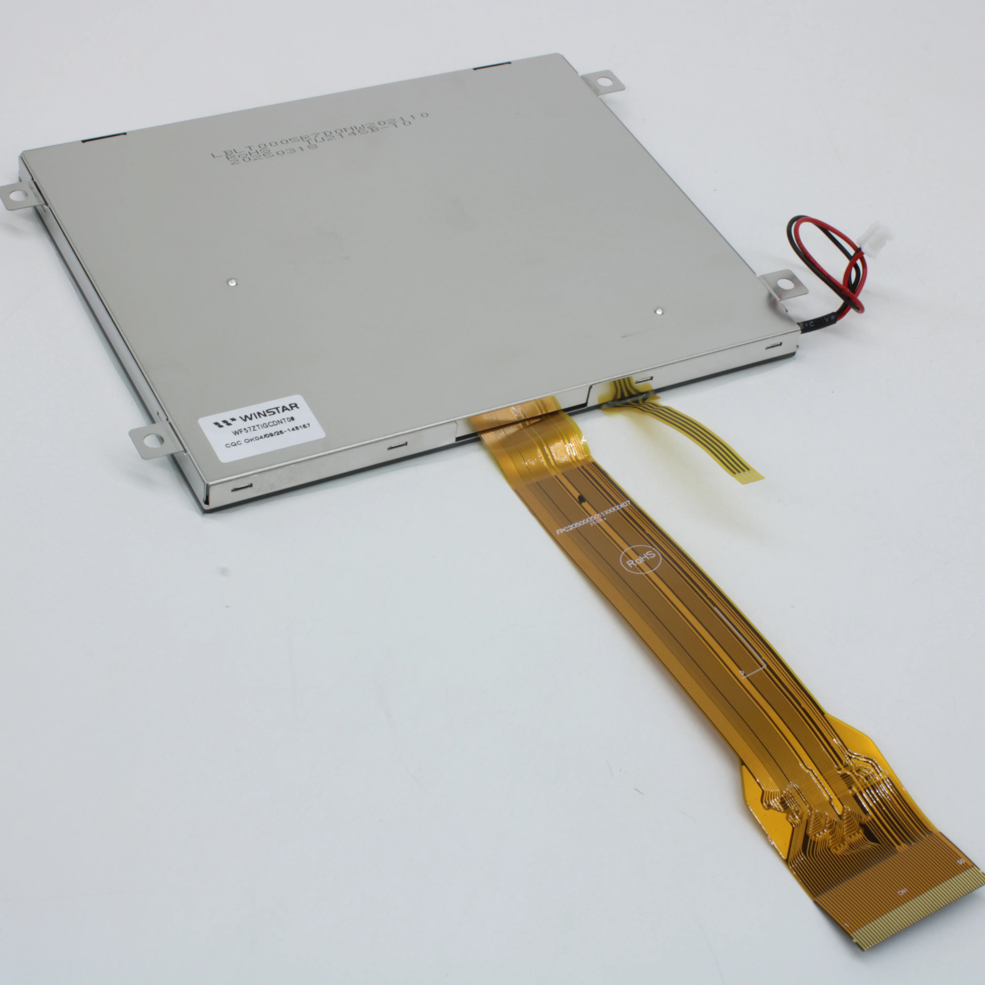 WF57ZTIGCDNT0# - TFT 5.7"+ RTP 320x240, RGB, 600 cd/m2, -20C~+70C