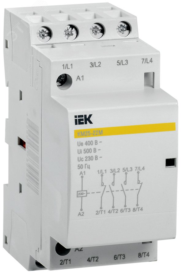 Контактор модульный КМ25-22М AC MKK11-25-22
