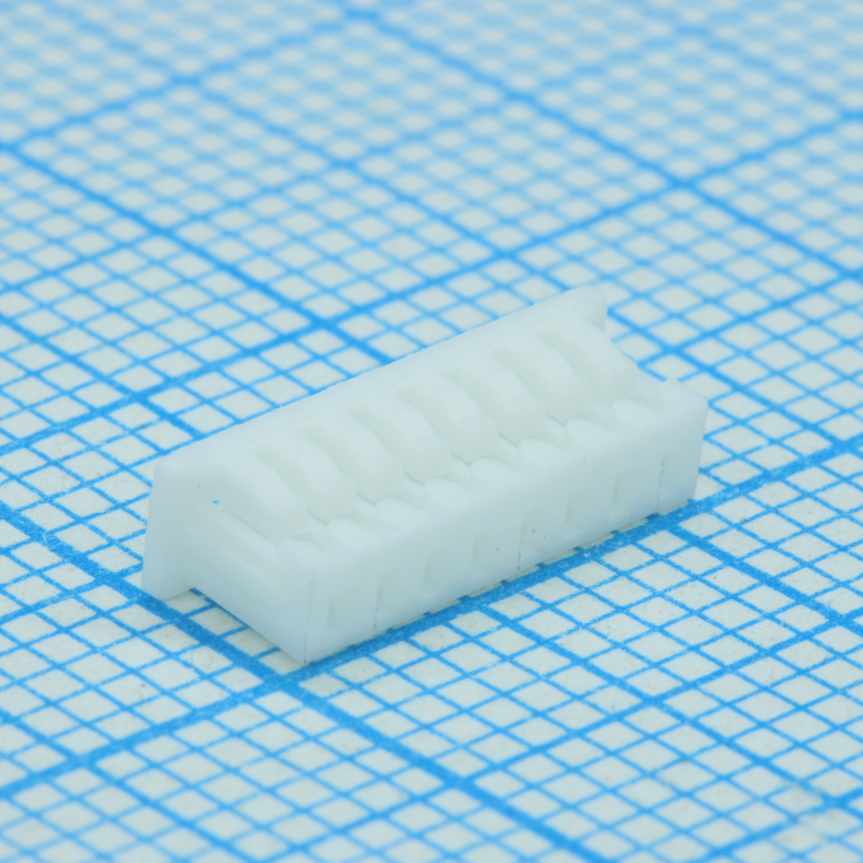 DS1020-03-08FV - Разъем провод-плата SMD без фланца обжимной 8 контактов шаг 1.25мм