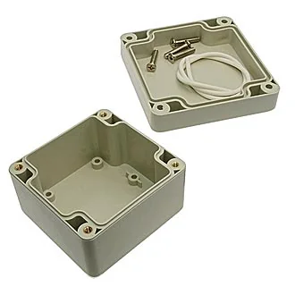 Z366 (80X80X55) - Корпус для РЭА пластиковый пылевлагонепроницаемый ZTM-ELECTRO Z366, 80x80x55 мм, пластиковый