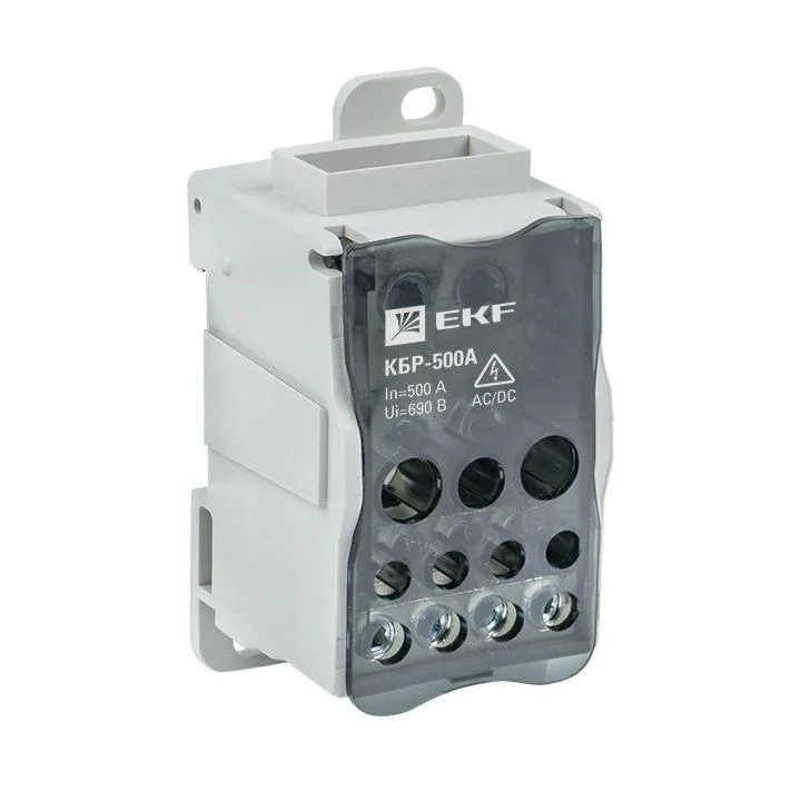 Блок распределительный КРОСС крепеж на панель и DIN КБР-500А plc-kbr500