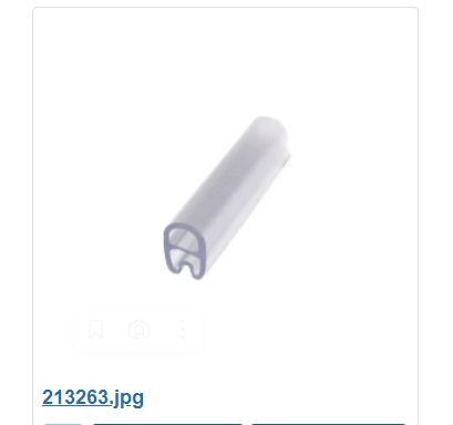 brd213263 - DMC-1.5/2.5-30  пластиковый контейнер DureSleeve, для кабеля диаметром 1.5-2.5 мм, цвет-прозрачный, длина 30 мм, 500 шт/упак.