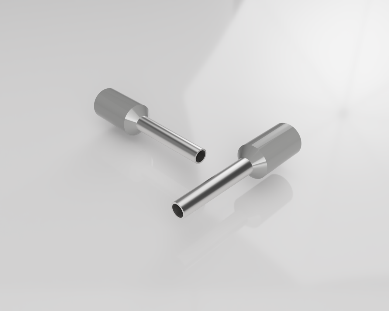 Наконечник 06.600.2127.0 - Наконечник кабельный, трубчатый, изолированный, S=0.75мм, L=14мм, серый