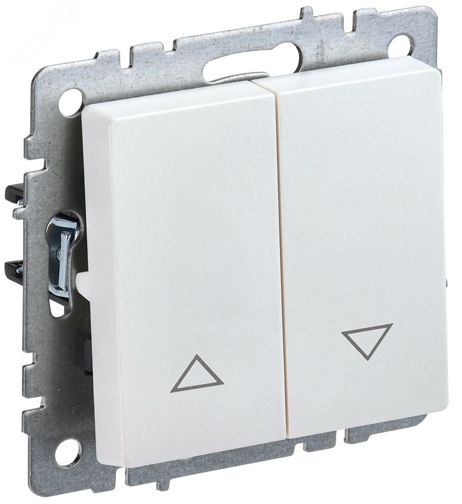 BRITE Выключ. жалюзи 10А ВС10-1-5-БрЖ жемч. BR-V15-0-10-K36