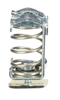 Прижим кабельный WST 13,5 / C - Зажим для подключения экранированного кабеля, тип фиксации провода: зажим, для кабеля: 4-13,5 мм, цвет: серый, тип монтажа: C-профиль