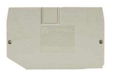 Крышка бок. AP WTP 6/10 - Крышка боковая, для клемм WTP 6/10..., цвет: серый