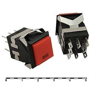 KD2-22BRG (PSW-22 БФЧК) - Кнопочный переключатель без фиксации