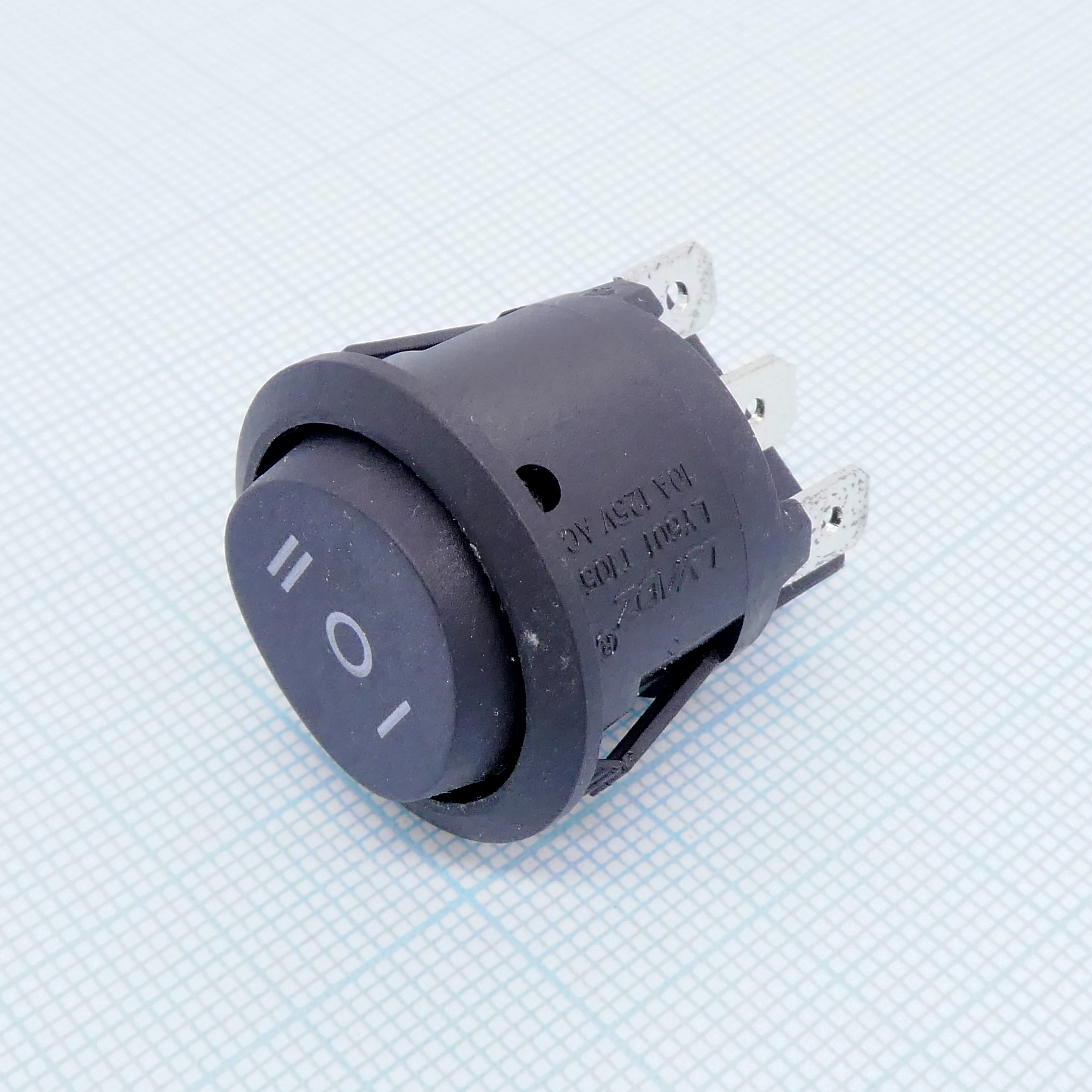DS SC-777-203 Ч/Ч - Переключатель рокерный