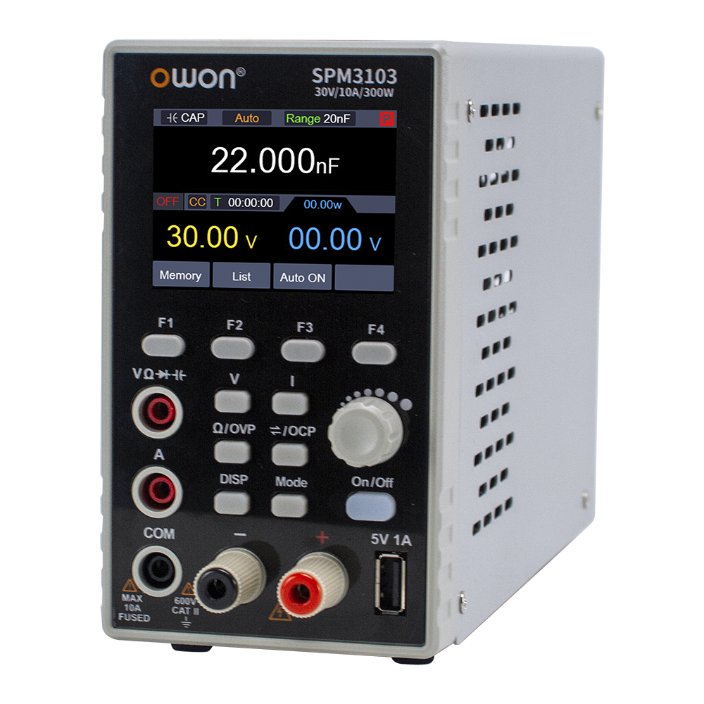 SPM3103 - Программируемый источник питания 0-30V-10А встроенный мультиметр