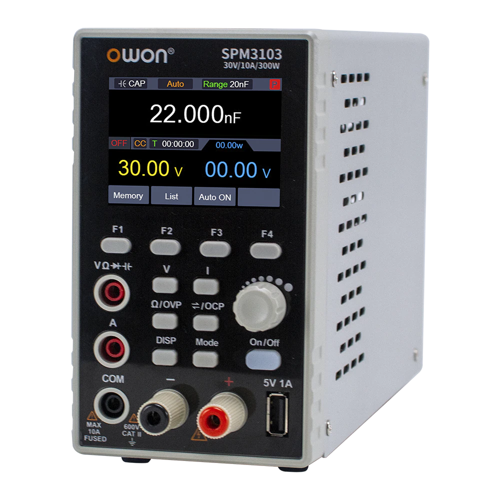 SPM3103 - Программируемый источник питания 0-30V-10А встроенный мультиметр