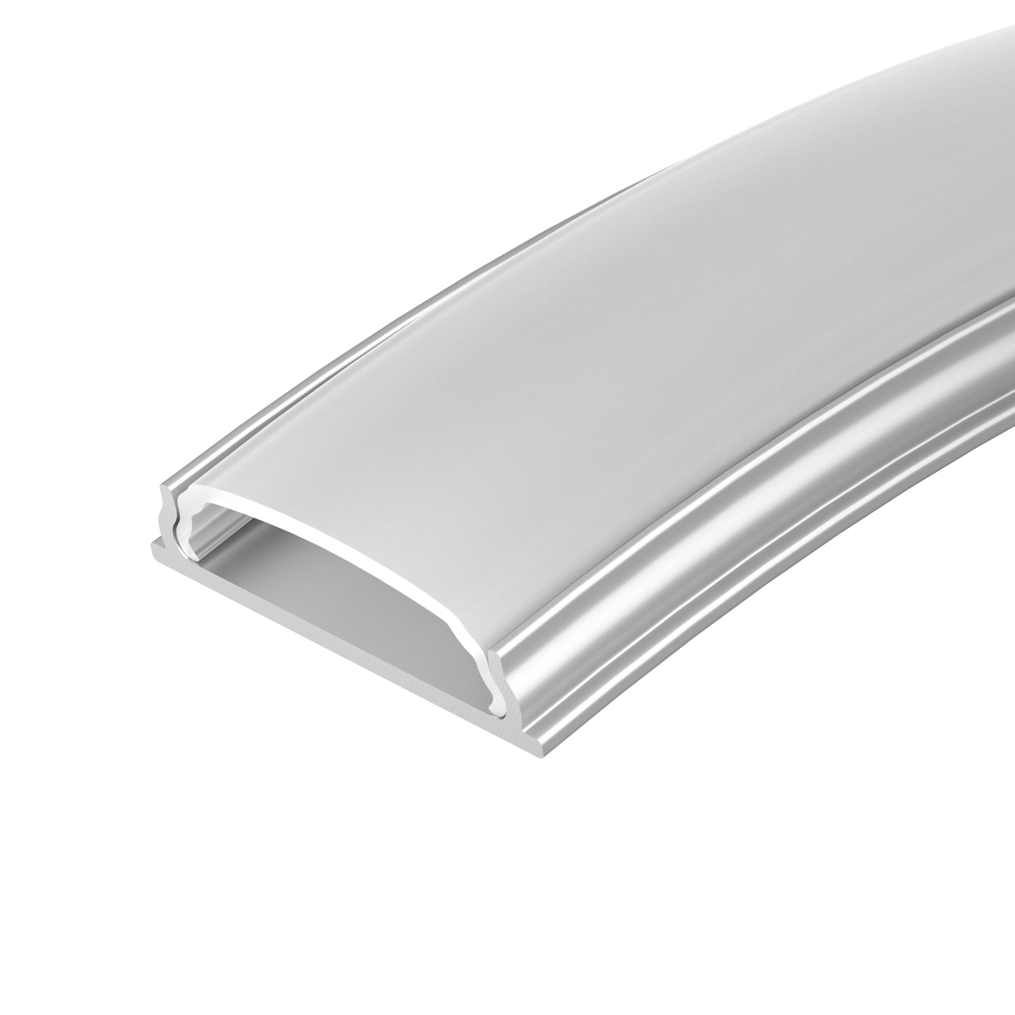 Профиль ARH-BENT-W18-2000 ANOD 023087 - Алюминиевый анодированный гибкий профиль для светодиодных лент и линеек. Гнётся руками. Габаритные размеры (LхWхH): 2000x18x4 мм. Ширина площадки для ленты 14,3 мм. Экраны, заглушки и другие аксессуары приобретаются