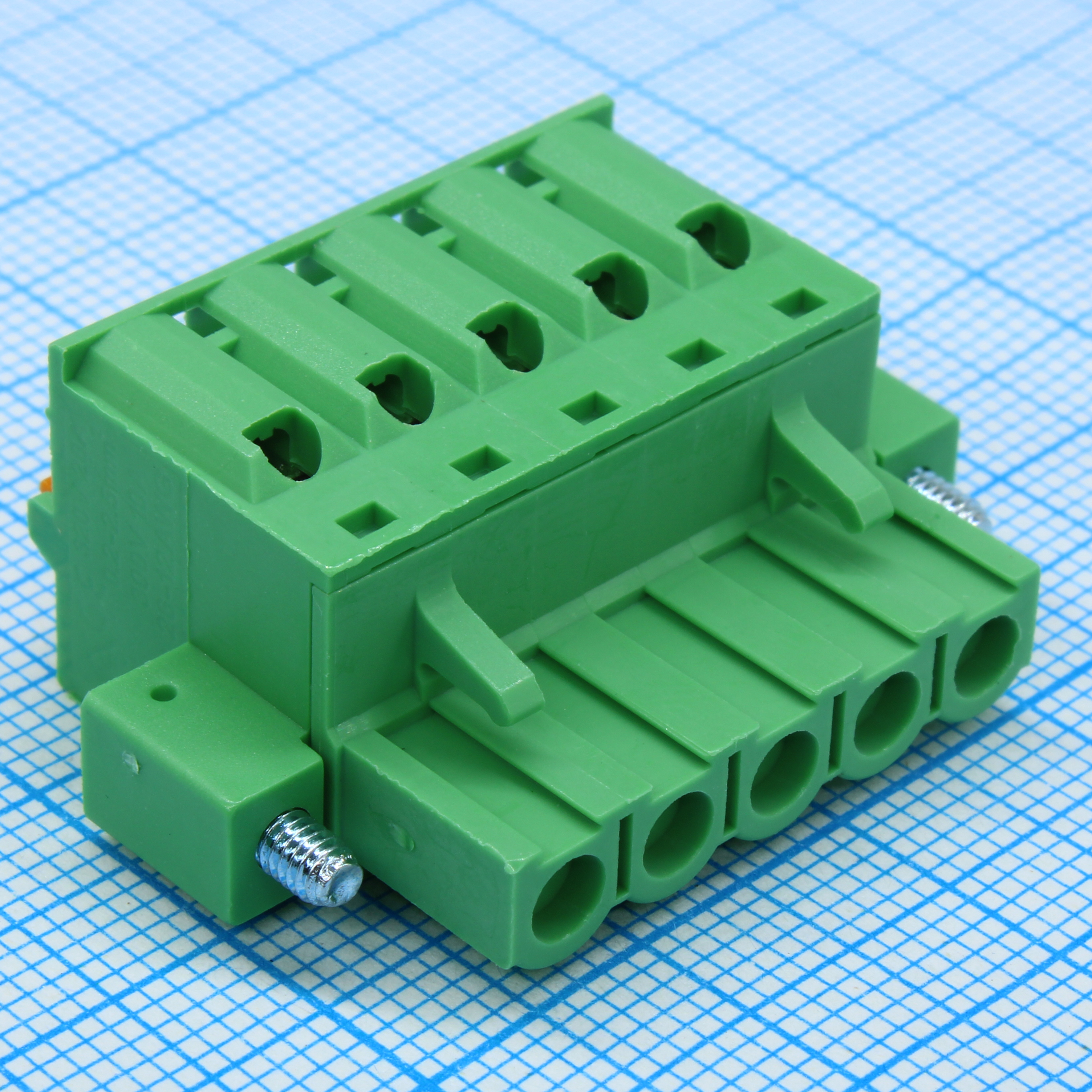 2EDGKDM-5.08-05P-14-00A(H) - Разъемный клеммный блок серия 2EDGKD-5.08 5 контактов