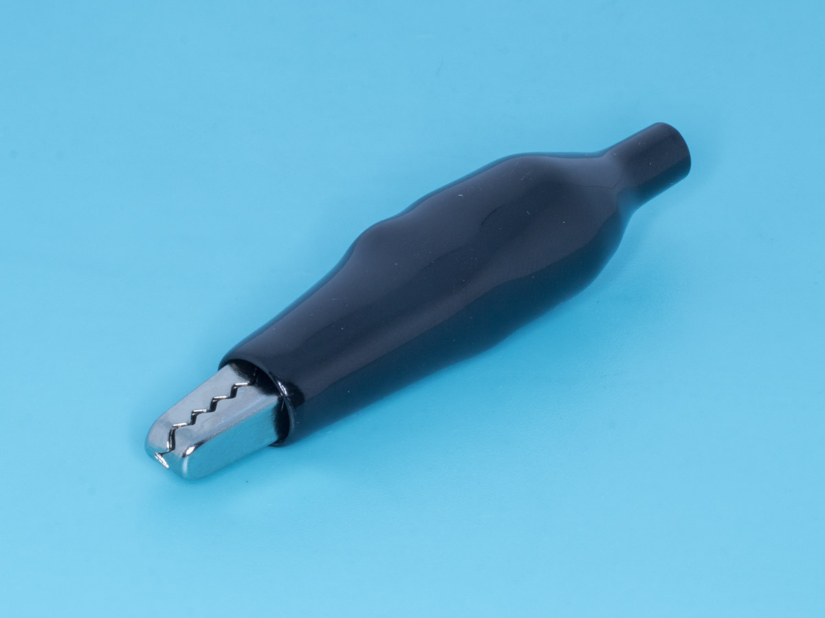 ITA-62B - Зажим изолированный 62мм тип 'aligator', черный