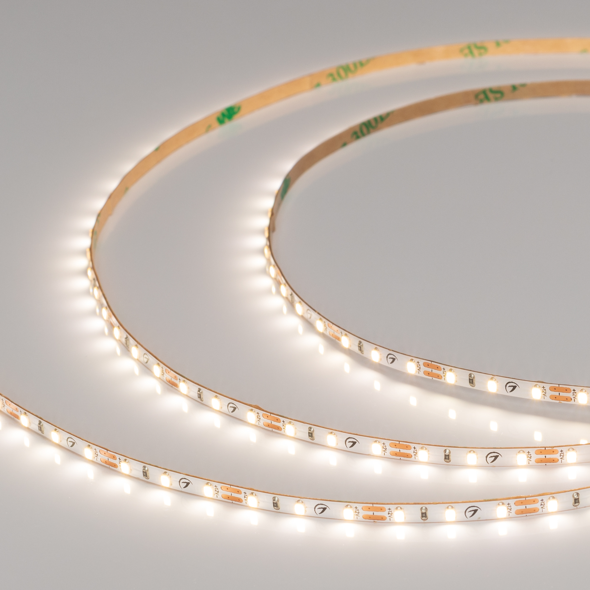 Лента MICROLED-M120-3.5mm 12V Day4000 (8.3 W/m, IP20, 2216, 3m) 033118 - Гибкая узкая лента MICROLED, светодиоды smd 2216, 120 шт/м (360 шт. на 3 м), белая плата 3.5 мм, скотч 3М. Цвет ДНЕВНОЙ 4000K. Питание 12V, мощность 8.3 Вт/м (24.9 Вт на 3 м), угол 1