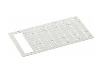 Маркировка WMP 3,5 - SI2KTB3590DW - Пластина с маркировочными шильдиками для клемм, шириной 3,5 мм, для плоттера wieplot, 75 шильдиков