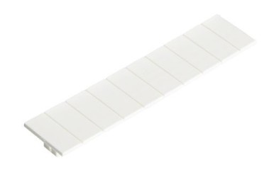 Шильдик 9705A/6,7/12 - Маркировка для клемм, тип 9700 A / 6,7…, 4 мм.кв., шириной 6 мм, 12 шильдиков, синяя, чистая