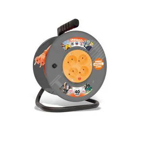 Удлинитель силовой 4х40м ПВС 2х1.0 10А IP44 ВЕМ-250т