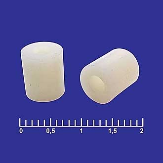 Ф7-3X8 - Стойка пластиковая d внутр=3мм, L=8мм