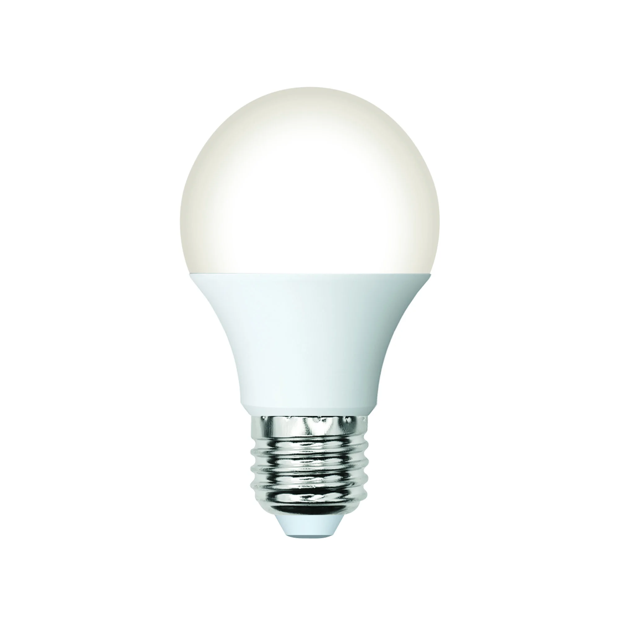 Лампа светодиодная, LED-A60-7W/6500K/E27/FR/SLS форма A, матовая, дневной свет (6500K)
