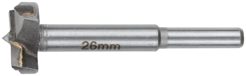 Сверло Форстнера (фреза) с карбидными вставками 26 мм 36525