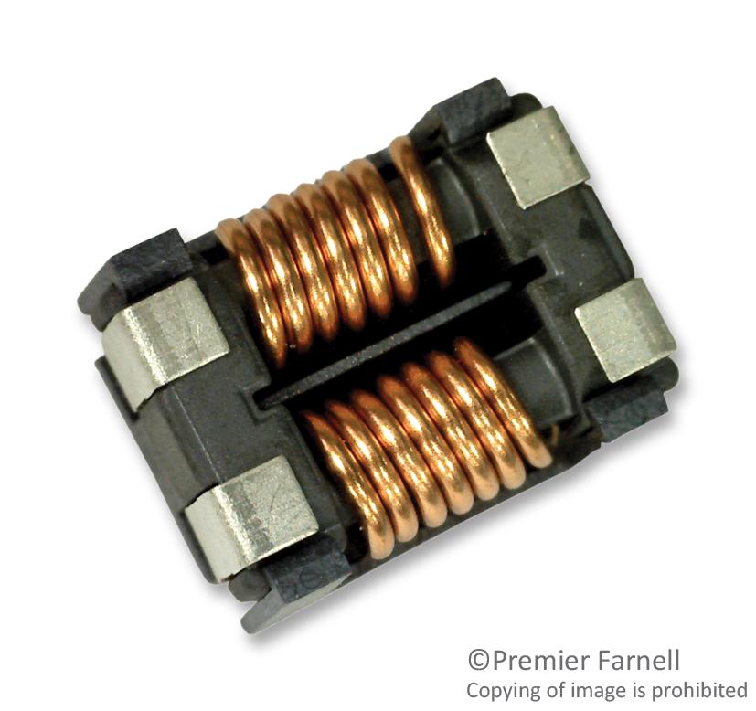 ACM9070-701-2PL-TL01 - Синфазный дроссель двухобмоточный 700Ом 100мГц 5A 10мОм для поверхностного монтажа лента на катушке