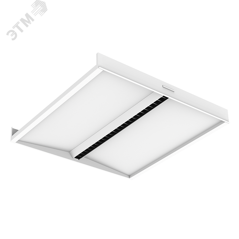 Светодиодный светильник "ВАРТОН" SOFT/OT Comfort офисный встраиваемый 595*595*50мм 30 ВТ 4000К IP20 отраженного света, угол 65 градусов, UGR <15 V1-A0-O0558-10000-2003040