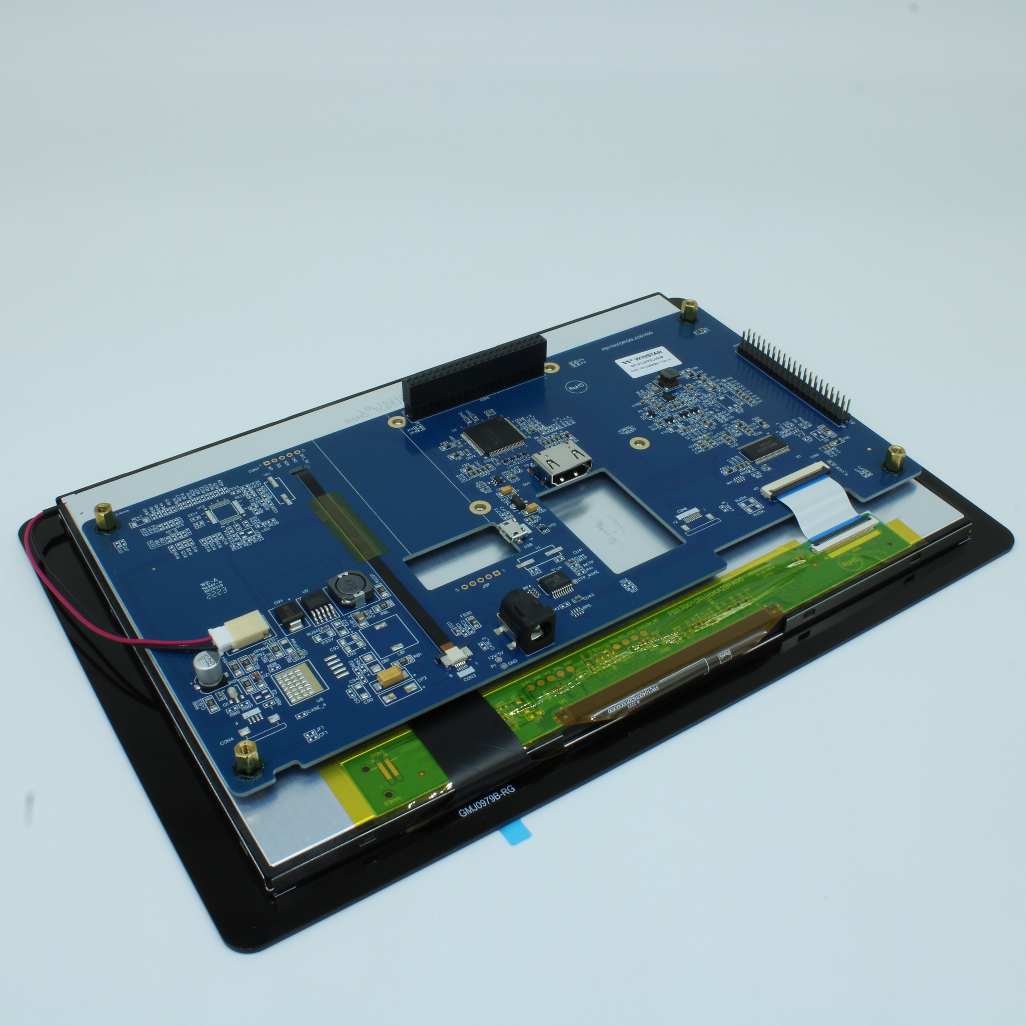 WF101LSYFPLHGV# - TFT 10.1" 1280xRGBx800 IPS 40pin яркость 900Кд/м2 контрастность 1000:1 LED подсветка -20°C....+70°C