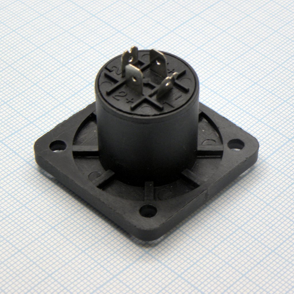 Разъем SPEACON 4MP приб. 40х40 - разъем АС