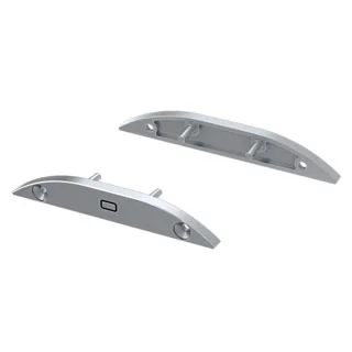 Заглушка для ALM-FLAT-R серая 026741 - Заглушка для профиля ALM-FLAT-R. Цена за 1 шт.