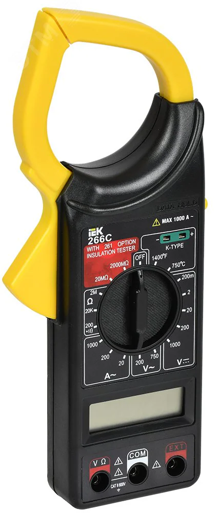 Клещи токоизмерительные Expert 266C TCM-1C-266 - Токоизмерительные клещи