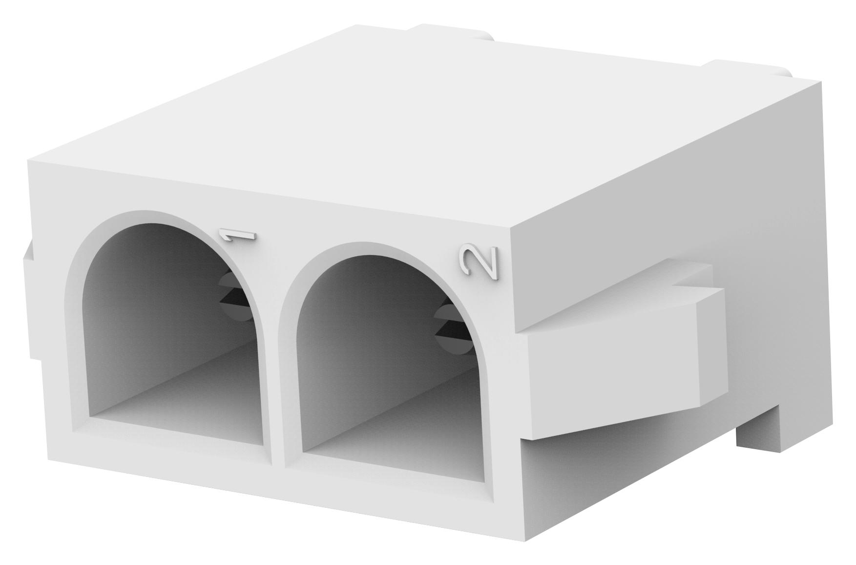 641964-1 - Соединитель питания 2 контакт(-ов) 6.35мм луженый прямой монтаж в отверстие 2 терминала(-ов) 1 порт(-ов) пакет